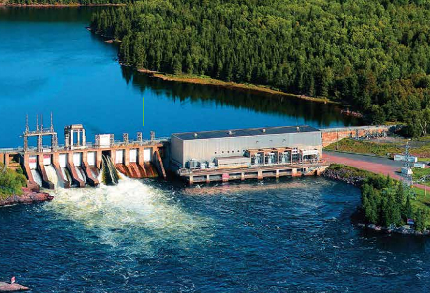 加拿大SMOKY FALLS水电站